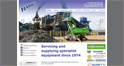 Desktop Screenshot of hassells.com